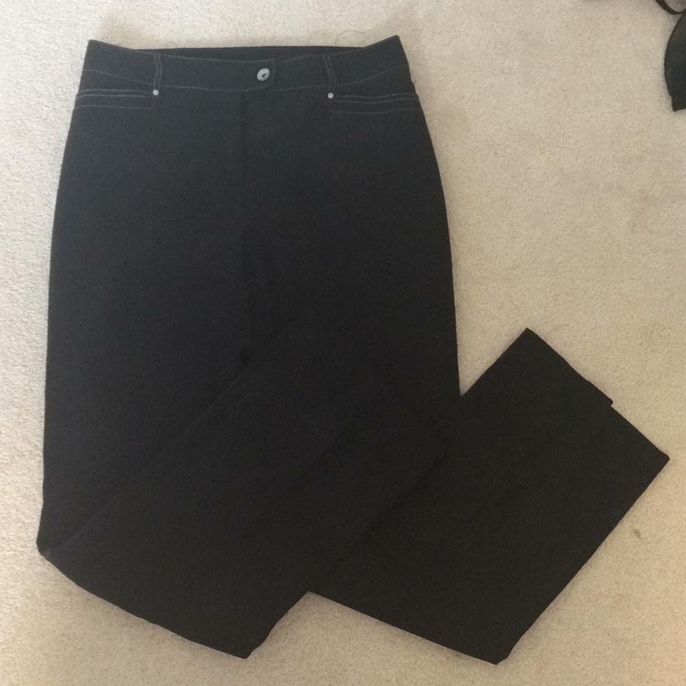 Proportion Petite Dress Pants Black Size 6 EUC